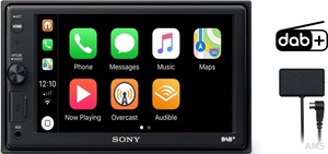 Sony Autoradio 2DIN,CarPlay,DAB+,BT XAVAX1005KIT.EUR