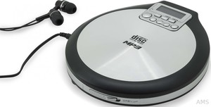 Soundmaster CD9220 sw-si Discman tragbarer CD-Spieler MP3