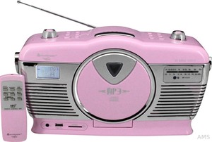 Soundmaster RCD1350PI pink Radio Retro CD-Spieler