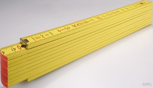 Stabila Holz-Gliedermaßstab 2m, metr. Skala 707, ge (10 Stück)
