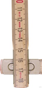 Stabila Holz-Gliedermaßstab 2m,schlanke Lättchen 607 N-S (10 Stück)