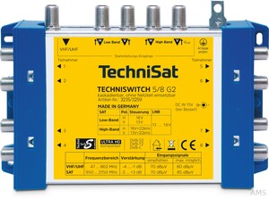 TechniSat Multischalter Blau/Gelb TECHNISWITCH5/8G2DC