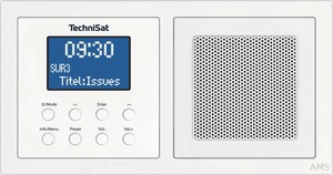 TechniSat UP-Digitalradio DAB+/UKW, BT DIGITRADIOUP1 ws
