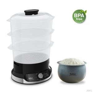 Tefal TEF Dampfgarer Ultracompact VC 2048 sw