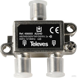 Televes End-Abzweiger 2f 5-1220 MHz AD:4dB AZ24D