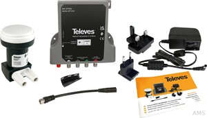 Televes KLT1310 Kit Wideband-LNB + Optischer Sender 2xSAT Wideband in 1310NM