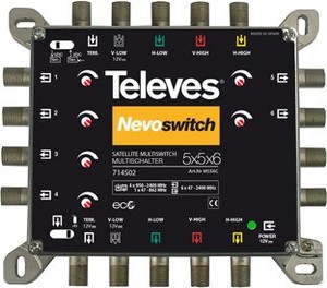 Televes MS56C 5/6 Multisch. Nevo receiverpowered