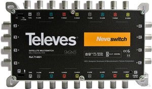 Televes MS98NCQ 9 in 8 Guss-MS NEVO mit NT