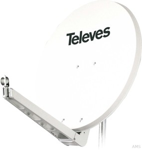 Televes S75QSD-W 75x85cm Alu-Profi-Reflektor