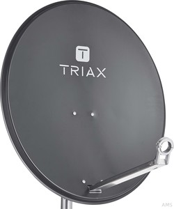 Triax TDA-80A anthrazit 80cm ALU-Spiegel