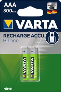 Varta Phone Akku AAA Micro 800mAh 2er T398