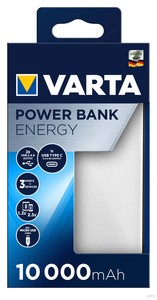 Varta Portable Power Bank 10000mAh +char.cable 57976 101 111 (2 Stück)