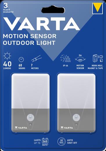 Varta VARTA Motion Sensor Outdoor Light TWINP (1 Pack)