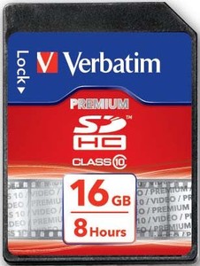 Verbatim SDHC-Card 16GB Class 10 15-020-230