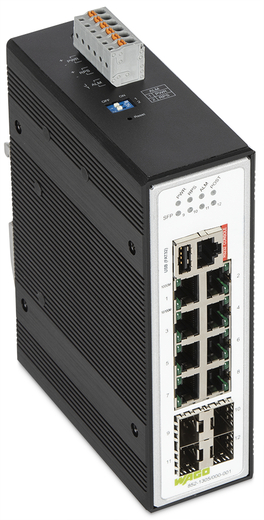 WAGO 852-1305/000-001 Industrial-Managed-Switch 8-Port 1000BASE-T 4-Slot 1000BAS