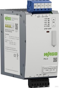 WAGO Stromversorgung PRO 2 3-ph DC24V 20A 2787-2347