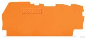 Wago 2102-1392 0,8 mm dick für 3-Leiter-Klemmen, orange (100 Stück)