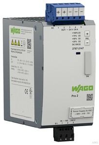 Wago Stromversorgung Pro 2,1 phasig 2787-2147/000-030