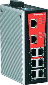 Weidmueller IE-SW-VL08MT-8TX Netzwerk Switch, managed, Fast Ethernet, Ports: 8x RJ45