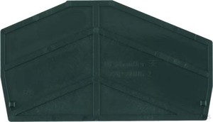 Weidmüller ZAP ZDU6-2 schwarz Abschlussplatte (50 Stück)