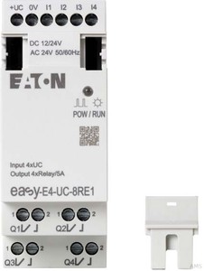 eaton EASY-E4-UC-8RE1 Ein-/Ausgangserweiterung 12/24VDC, 24VAC