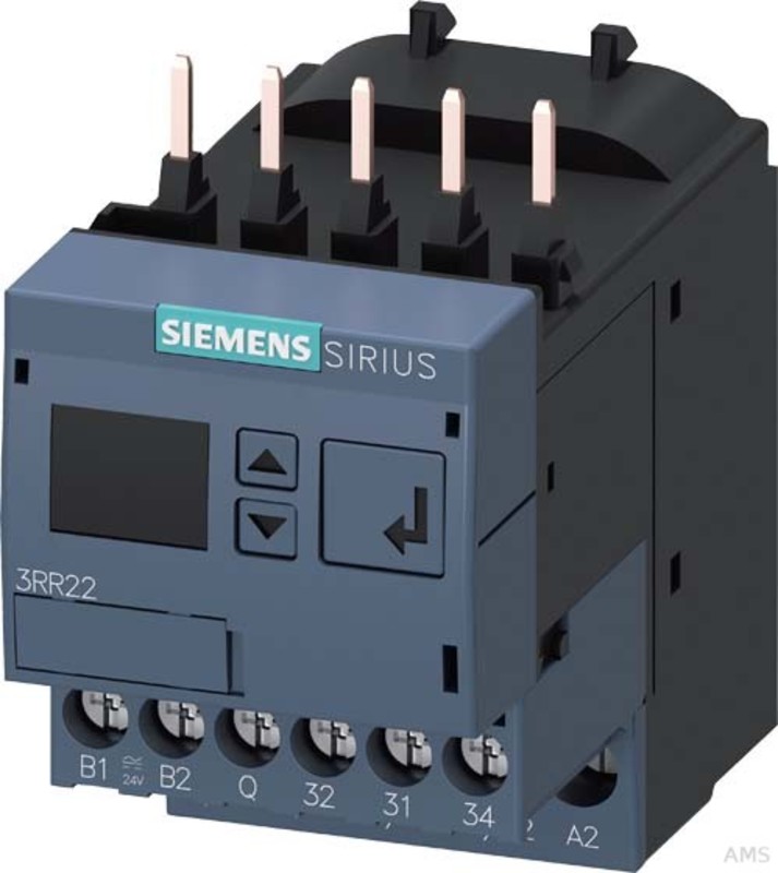 3-PH 20-400 HZ 3RR2241-1FA30 Siemens SIRIUS Überwachungsrelais 1,6-16A 