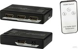 E+P HDMI-Umschalter 3-fach,IR,sw UHD131