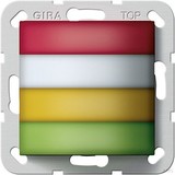 GIRA, Schalter  594400 Zimmersignalleuchte Rufsystem 834 Plus rot/weiß/gelb/grün
