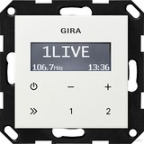 Gira 228403 UP-Radio RDS o. Lautsprecher rw