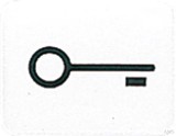 Jung  33 T WW Symbole für KO-Abdeckungen Tür WG600/WG800