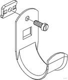Rohr- / Kabelhalter für Kabeltragsystem