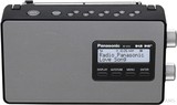 Panasonic RFD10EGK schwarz Weltempfänger/Radio/Uhrenradio