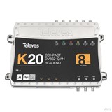 Televes Kompaktkopfstelle 8 Tr. DVB-S2 in QAM K20-8
